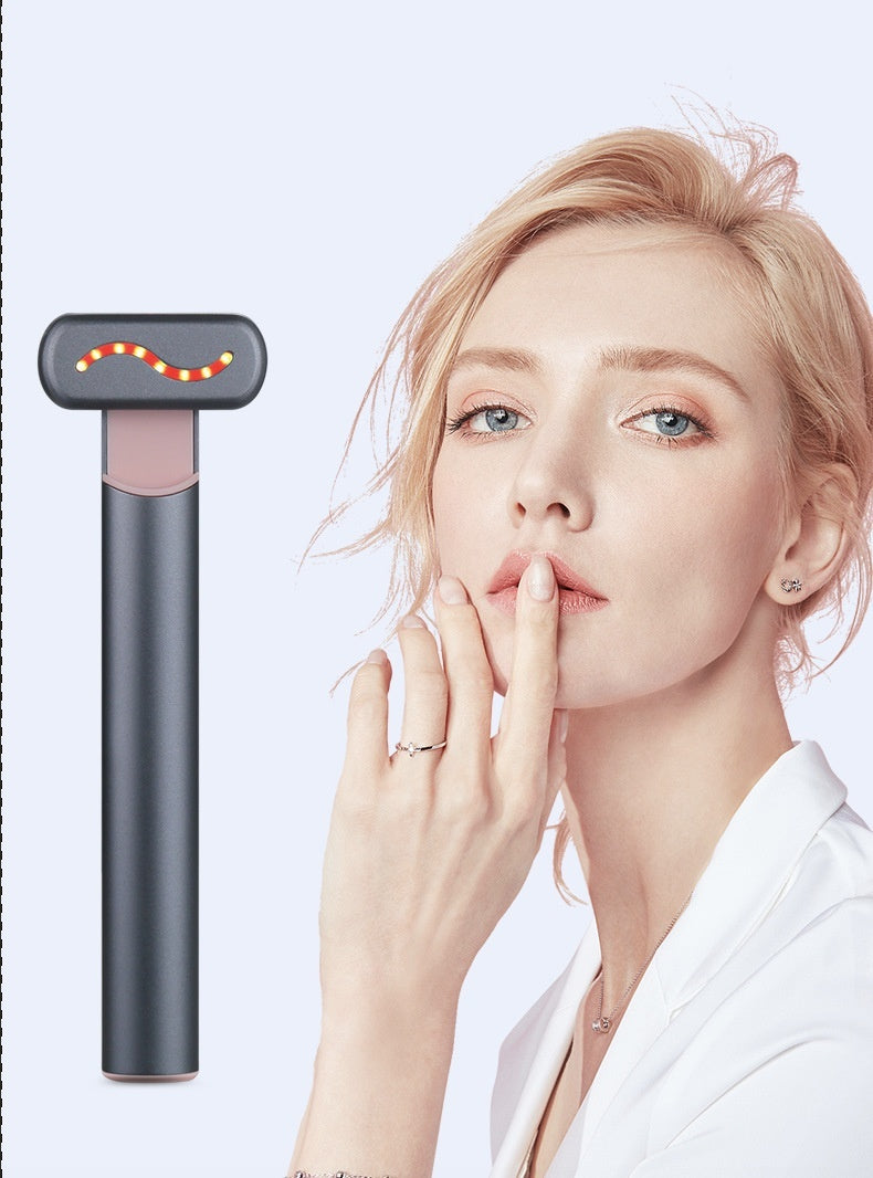 derma pulse red light therapy face wand