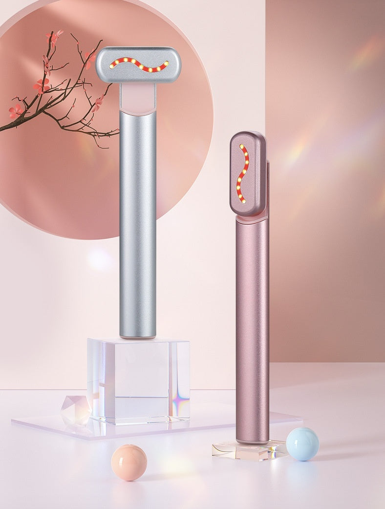 derma pulse red light therapy face wand